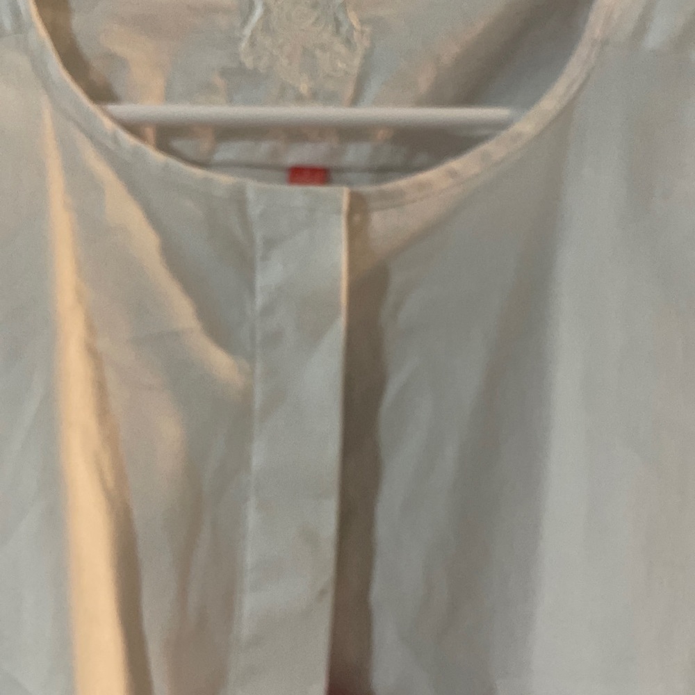 English Laundry Women's Small White Button Down Blouse NWT - Picture 4 of 8